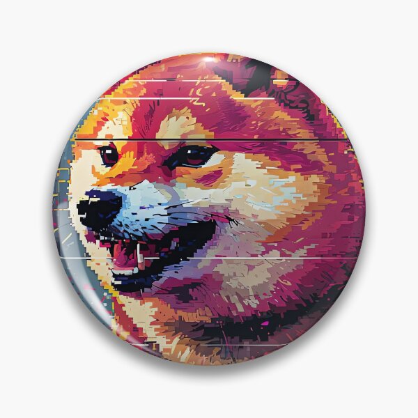 Item preview, Shiba Blockade designed and sold by ONYX Pixee.