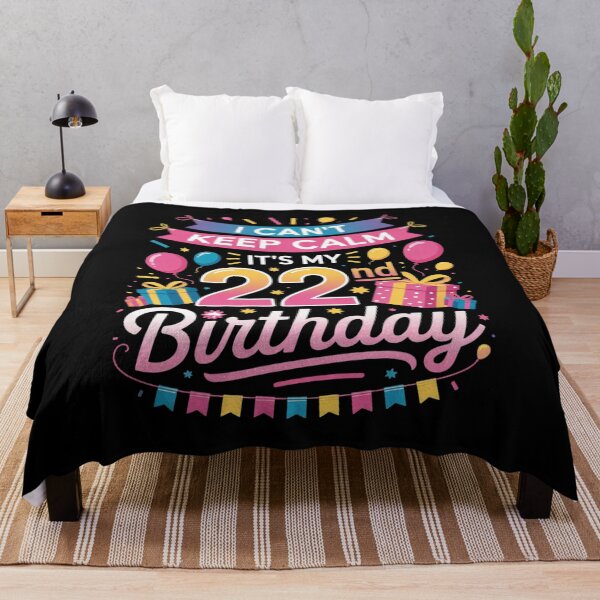 Item preview, I Can't Keep Calm It's My 22nd Birthday 22 Year Old  designed and sold by HuValverdeArt.