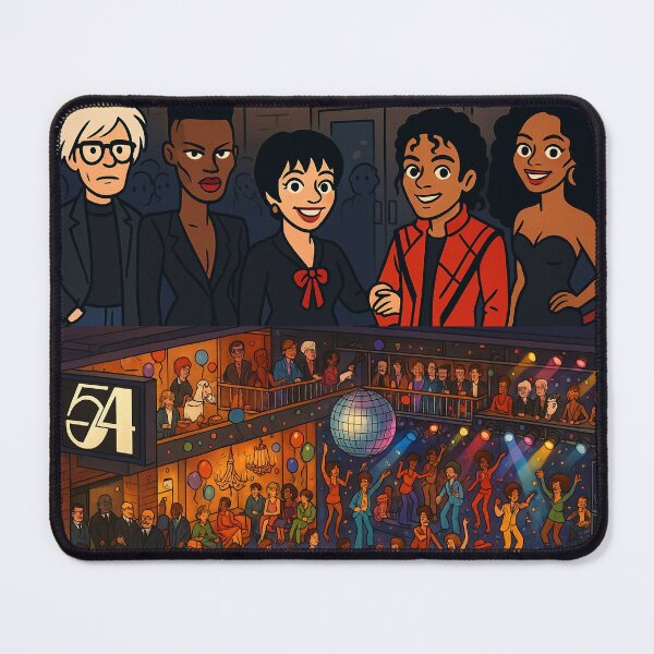 Item preview, stud: Retro Night Fever – Disco Party Vibes designed and sold by Arte Cartoon From TagTeam Group.