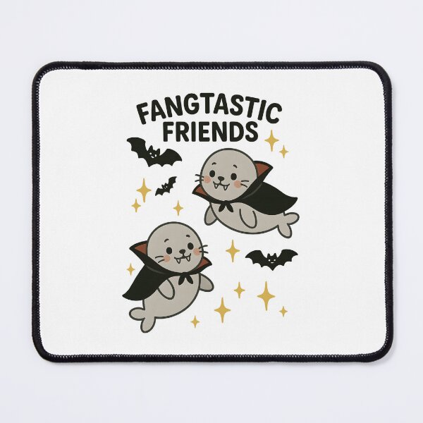 Item preview, Fangtastic Friends | Cute Baby Harbor Seals Vampire | Kawaii Halloween Friendship Gift | Spooky Cute Seal Lovers designed and sold by ClinicalHubs.