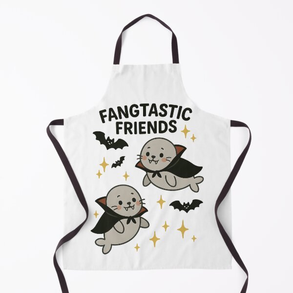 Item preview, Fangtastic Friends | Cute Baby Harbor Seals Vampire | Kawaii Halloween Friendship Gift | Spooky Cute Seal Lovers designed and sold by ClinicalHubs.