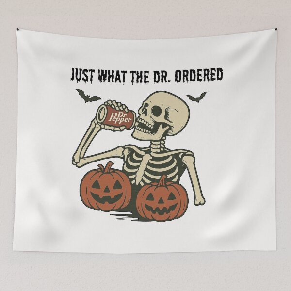 Item preview, Halloween Skeleton Dr. Pepper designed and sold by badreeder.