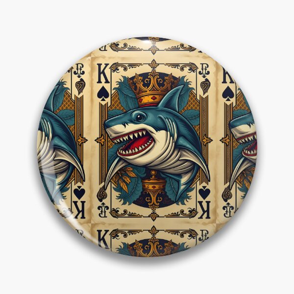 Item preview, King Shark - Ace Playing Card Design designed and sold by Partnerporium.