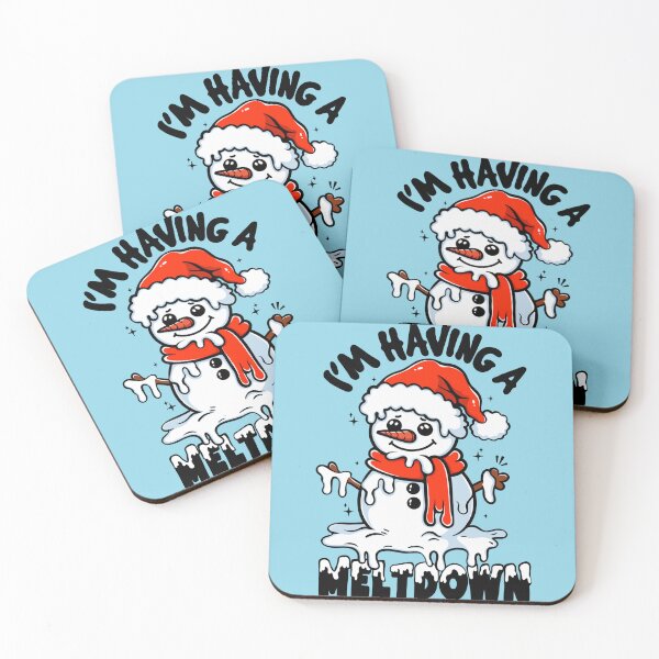 Item preview, I’m Having a Meltdown – Funny Christmas Quote designed and sold by Lorena Tiana.