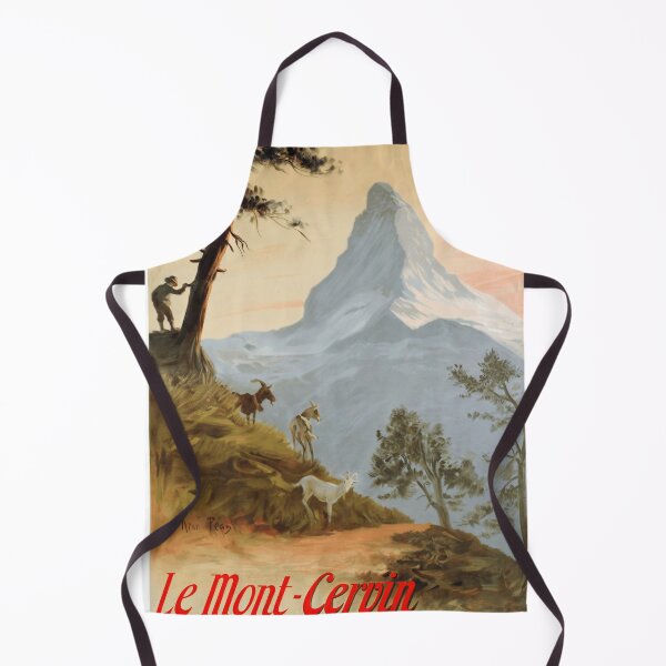 Item preview, Vintage Alps Travel Poster | Le Mont-Cervin Matterhorn | PLM Railway Art Nouveau | Swiss & Italian Alpine Adventure designed and sold by artofuniverse.