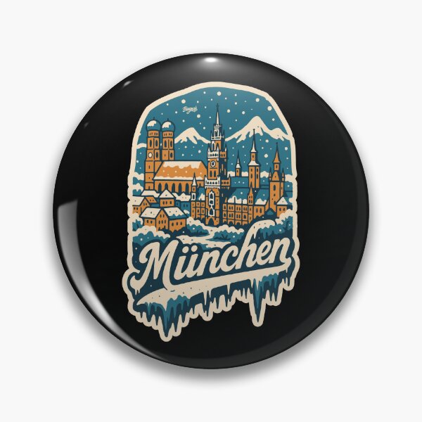 Item preview, Munich Winter Landscape in Snow designed and sold by Boogosh.