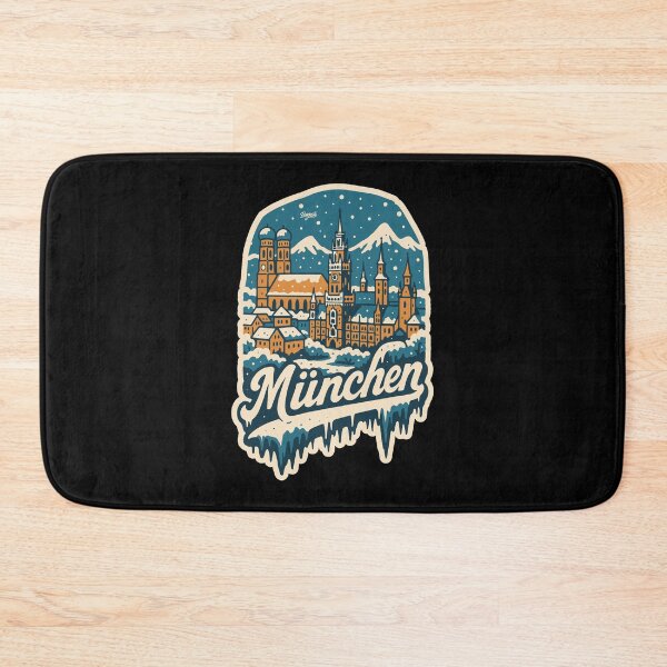 Item preview, Munich Winter Landscape in Snow designed and sold by Boogosh.
