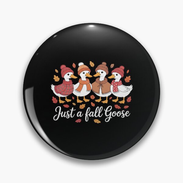 Item preview, Just A Fall Goose Cozy Autumn Silly Goose Pumpkin Season designed and sold by KingsLife1994.