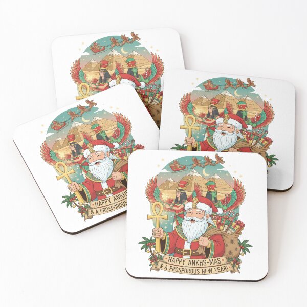 Item preview, Happy Ankhs-mas! Egyptian Mythology Christmas Pun designed and sold by MythoWorldddd.