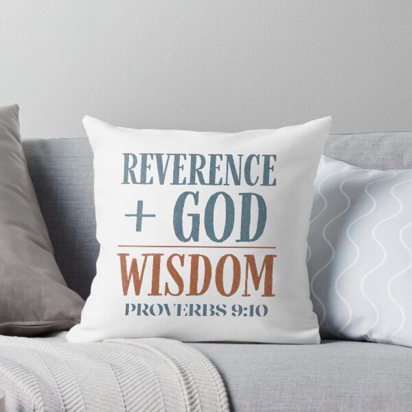 Item preview, Reverence plus God equals wisdom - Proverbs 9:10 designed and sold by LambsPath.