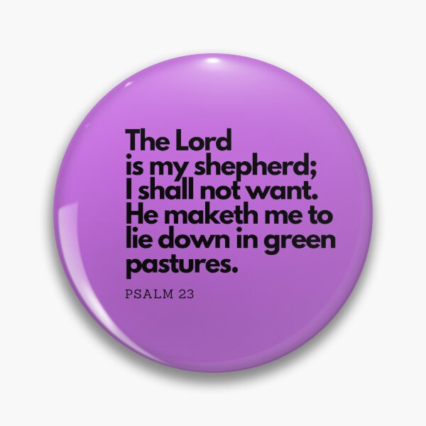 Item preview, Bible Quotes: The Lord is my shepherd Inspirational Quotes, Daily Quotes  designed and sold by Animals, Nature & Landscapes.