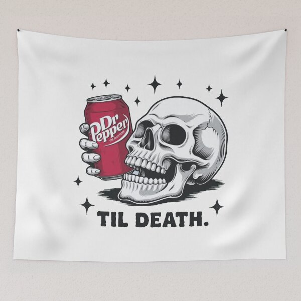 Item preview, Til Death Dr Pepper  designed and sold by badreeder.