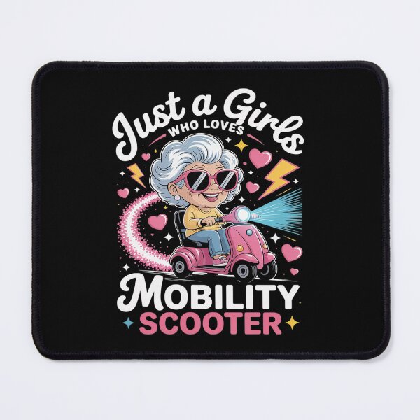 Item preview, Just a Girl Who Loves Mobility Scooter Funny Scooter Seniors designed and sold by KingsLife1994.