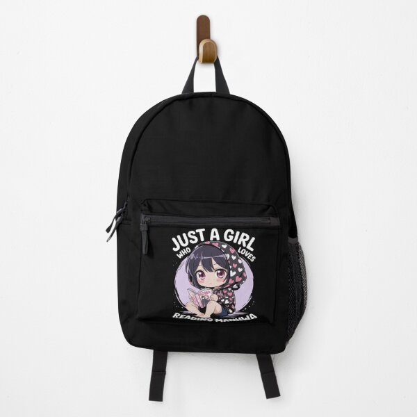 Item preview, Just a Girl Who Loves Reading Manhwa Gothic Kawaii Emo goth designed and sold by KingsLife1994.