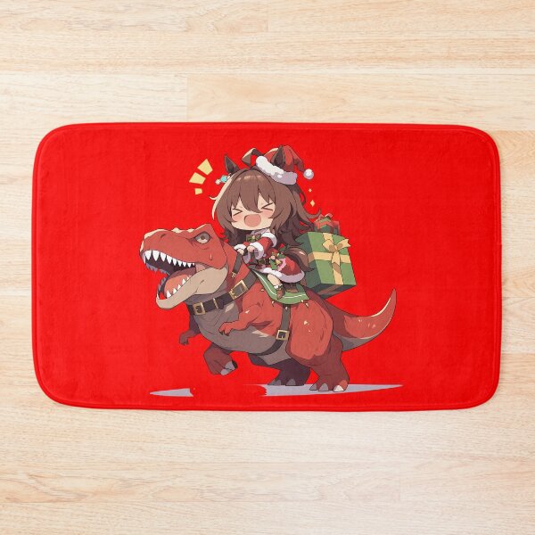 Item preview, Agnes Tachyon Uma Musume Pretty Derby Anime Girl Christmas Dinosaur Adventure designed and sold by TorbenKuhano.