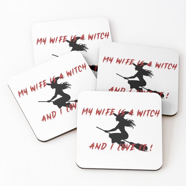 Item preview, Wy Wife Is A Witch designed and sold by eMGi27Prints.