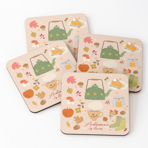 Item preview, Autumn is here illustration designed and sold by taika tori.