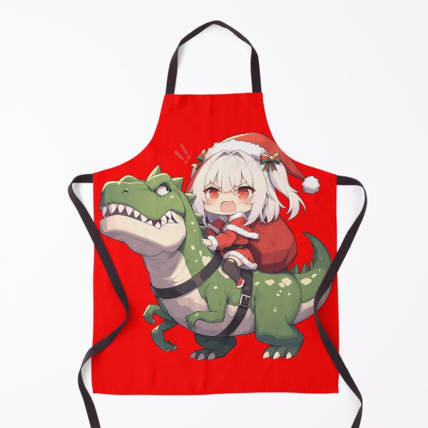 Item preview, Sirius Azur Lane Anime Girl Christmas Dinosaur Joyride designed and sold by TorbenKuhano.