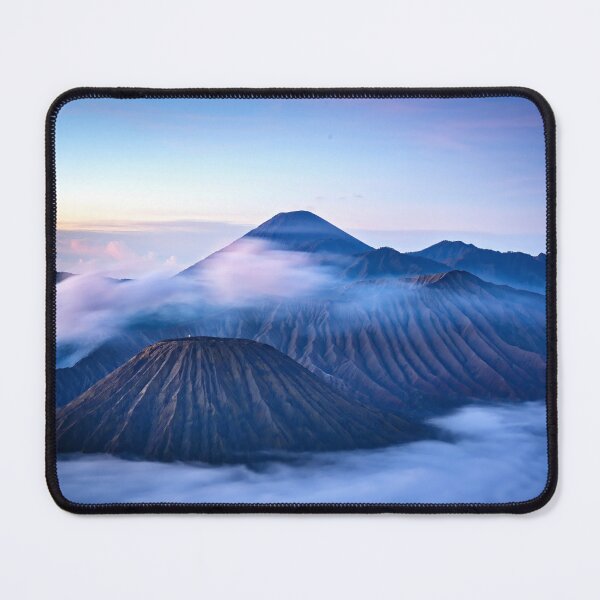 Item preview, Mystical dawn over smoking Mount Bromo designed and sold by franck380.