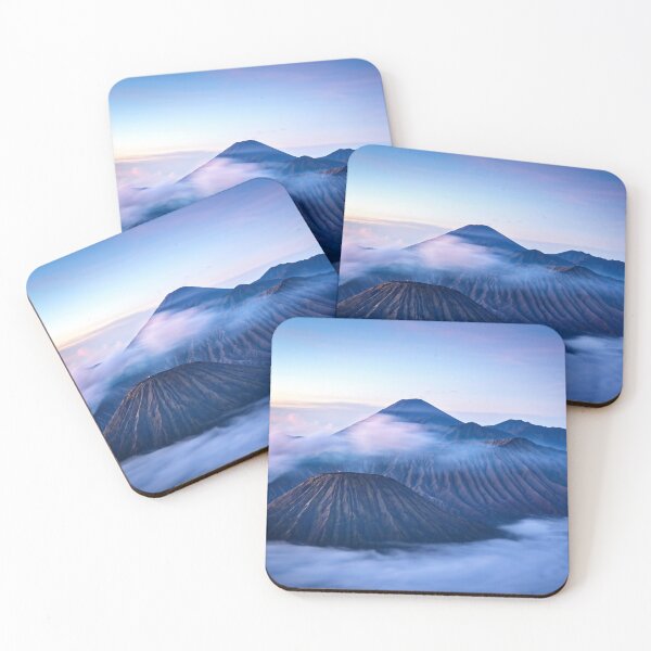 Item preview, Mystical dawn over smoking Mount Bromo designed and sold by franck380.