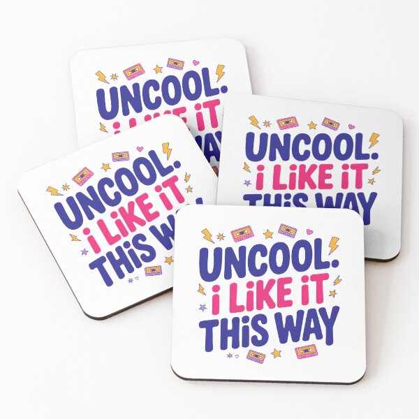Item preview, Uncool and Proud designed and sold by SignumShop.