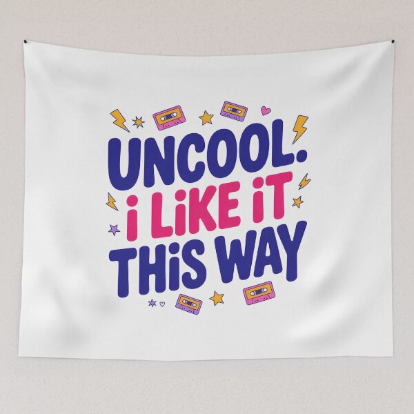 Item preview, Uncool and Proud designed and sold by SignumShop.