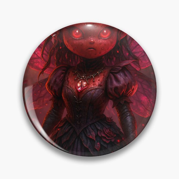 Item preview, Rosaveth – The Crimson Strawberry Spirit designed and sold by Worlimagic5.