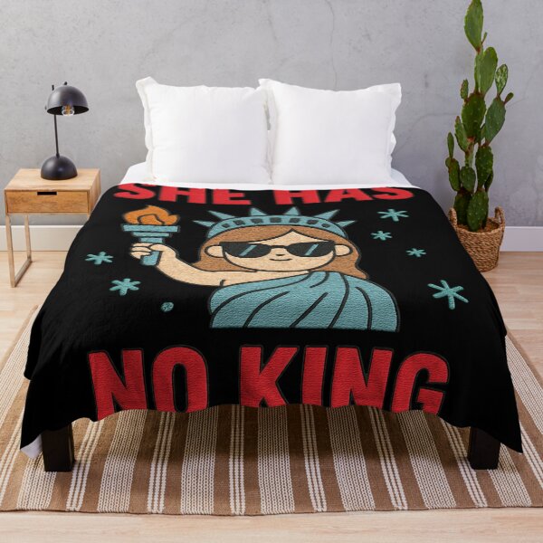 Item preview, She Has No King Women Empowerment Feminist Equality Freedom Liberty Design designed and sold by ArtDesignTp.