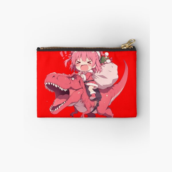 Item preview, Yui Yuigahama Santa Dinosaur Christmas Oregairu Anime Chibi Style designed and sold by TorbenKuhano.