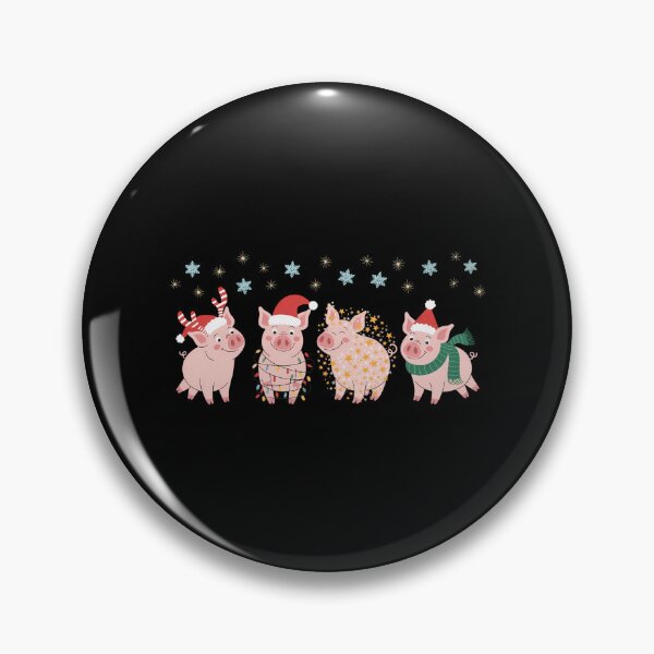 Item preview, Christmas Merry Pigmas Pig Lover designed and sold by ValerieRodrigue.
