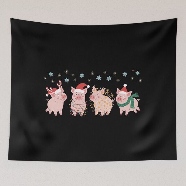 Item preview, Christmas Merry Pigmas Pig Lover designed and sold by ValerieRodrigue.