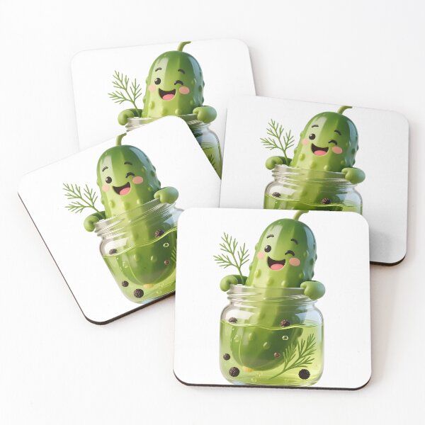 Item preview, Pickle in a jar designed and sold by Sweet Peelings.