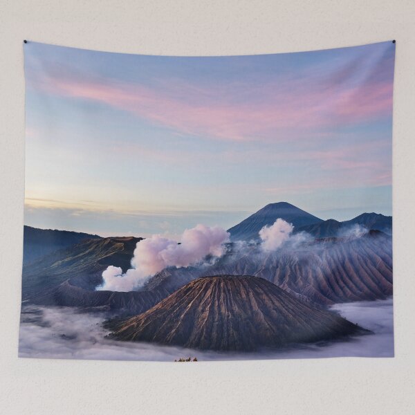Item preview, Mount Bromo under a veil of morning mist designed and sold by franck380.