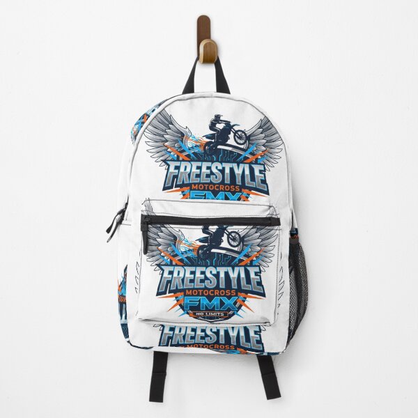 Item preview, ​Freestyle Motocross FMX Angel Wings Moto Rider Extreme No Limits designed and sold by DibuHumor.
