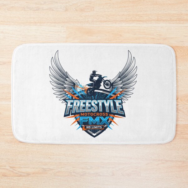 Item preview, ​Freestyle Motocross FMX Angel Wings Moto Rider Extreme No Limits designed and sold by DibuHumor.