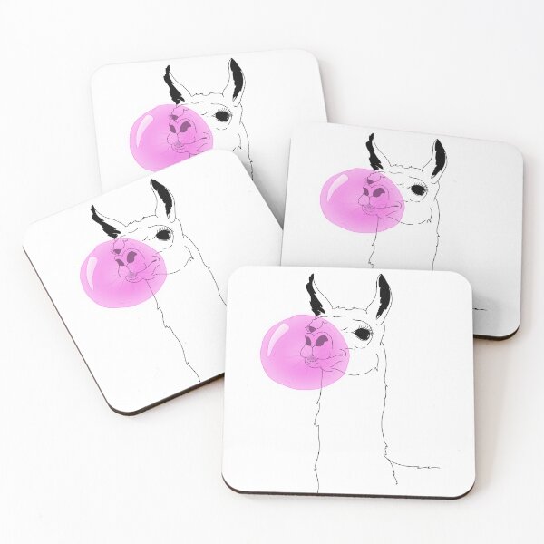 Item preview, Llama gum designed and sold by Julie Barry.