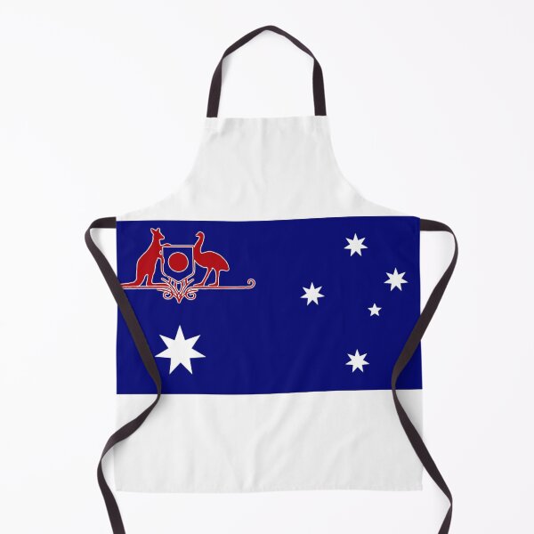Item preview, Australia Flag design with coat of arms designed and sold by Kangaroo Sun.