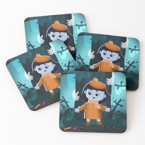 Item preview, A wonderful Halloween scene designed and sold by CuteYetty.