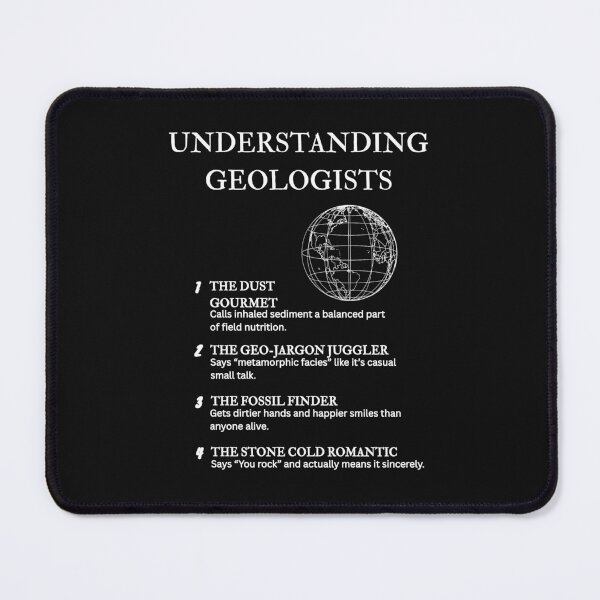 Item preview, The Funny Side of Geology – Understanding Geologists Edition – Black designed and sold by PsyFlow35.