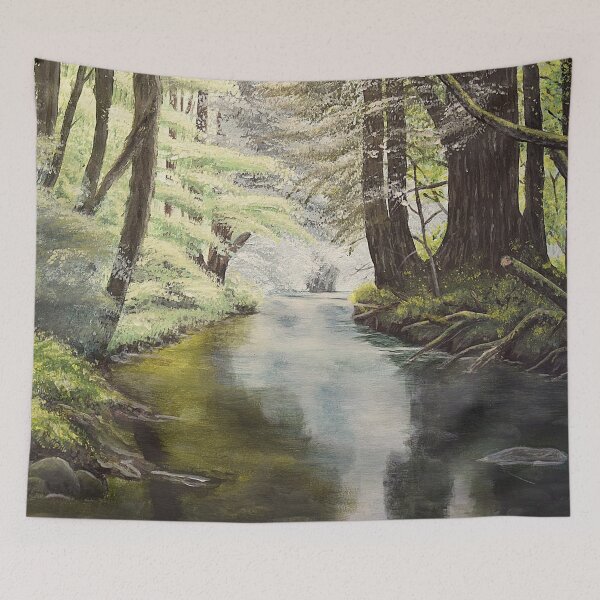 Item preview, Forest river designed and sold by P. Le Sommer.
