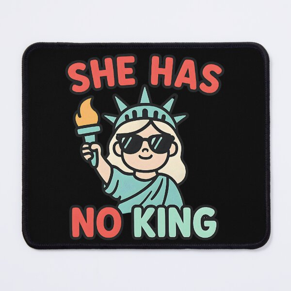 Item preview, She Has No King Feminist Liberty Woman Power Equality Freedom Design designed and sold by ArtDesignTp.
