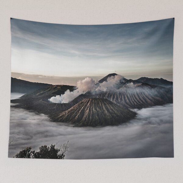 Item preview, Mount Bromo in the mild morning designed and sold by franck380.