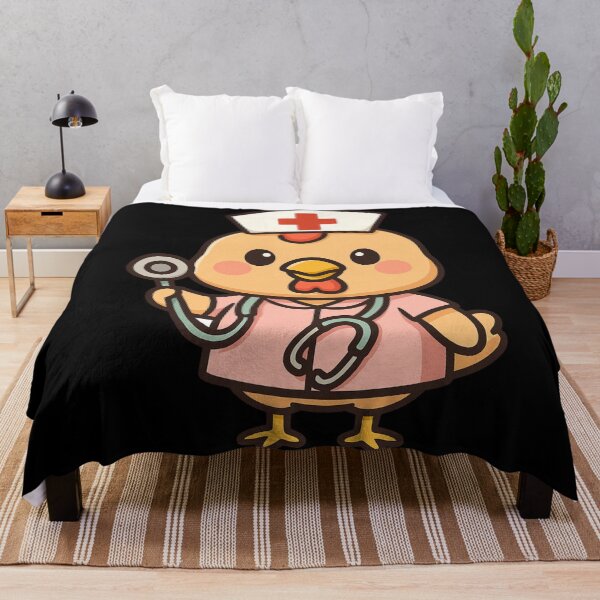 Item preview, Funny Nurse Chicken Thanksgiving Gift for Men Women Kid Cute Healthcare Design designed and sold by ArtDesignTp.