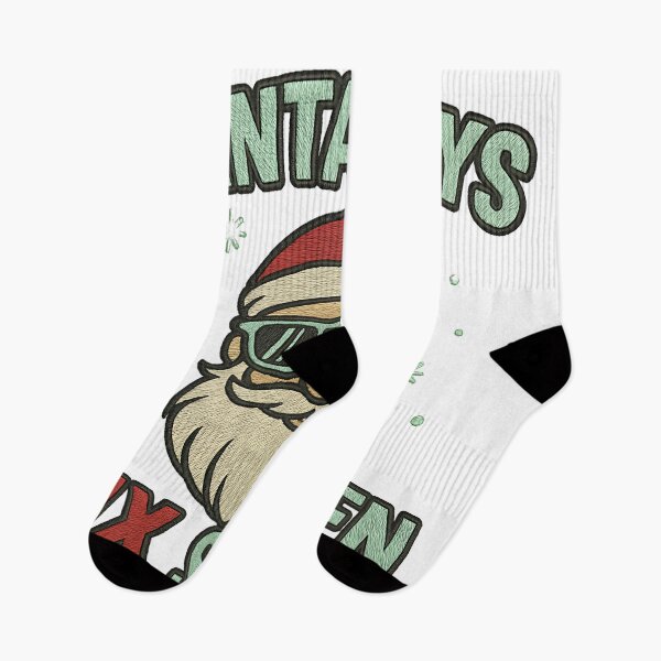 Item preview, Santa Says Six Seven Funny Christmas Math Teacher Holiday Humor Design designed and sold by ArtDesignTp.