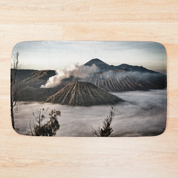 Item preview, Mount Bromo emerging from the clouds at sunrise designed and sold by franck380.