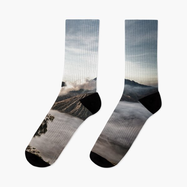 Item preview, Mount Bromo emerging from the clouds at sunrise designed and sold by franck380.
