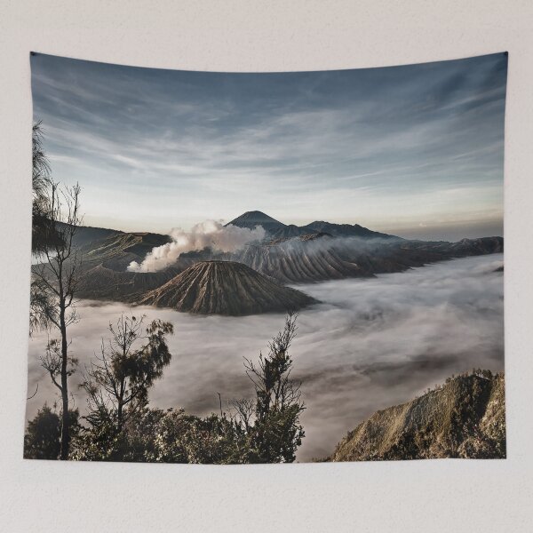 Item preview, Sunrise over Mount Bromo and the Sea of ​​Mist designed and sold by franck380.