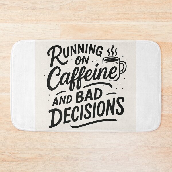 Item preview, Running on caffeine and bad decisions designed and sold by Alt nVibe.