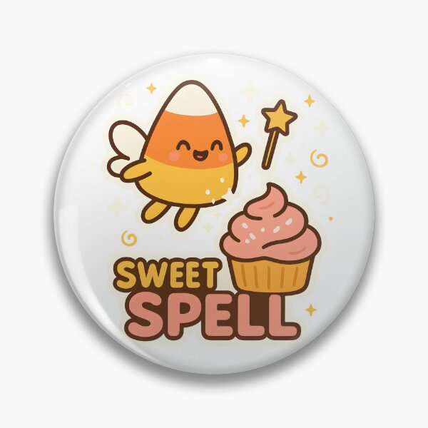 Item preview, Sweet Spell — Candy Corn Fairy & Cupcake designed and sold by Cheerioza.