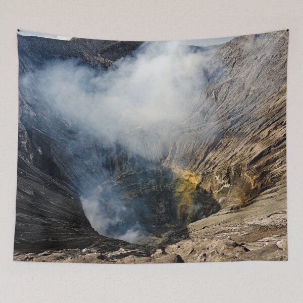 Item preview, The burning breath of Mount Bromo's crater designed and sold by franck380.